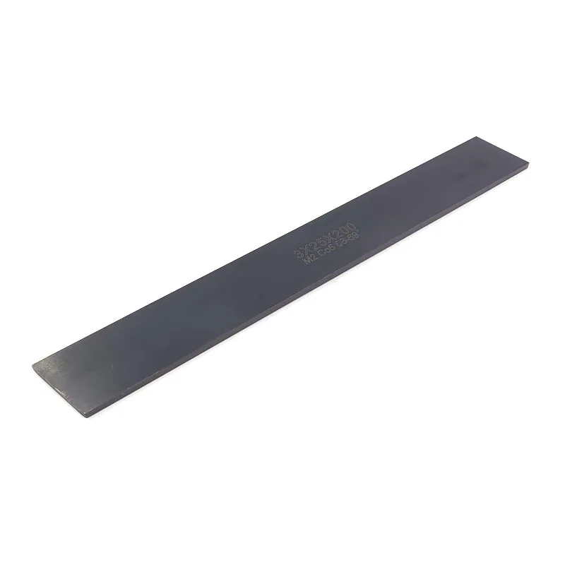 1PC M2Co5 barra d'acciaio 3/4/5/6MM di spessore per realizzare utensili di tornitura, intaglio, coltelli da tasca fai-da-te