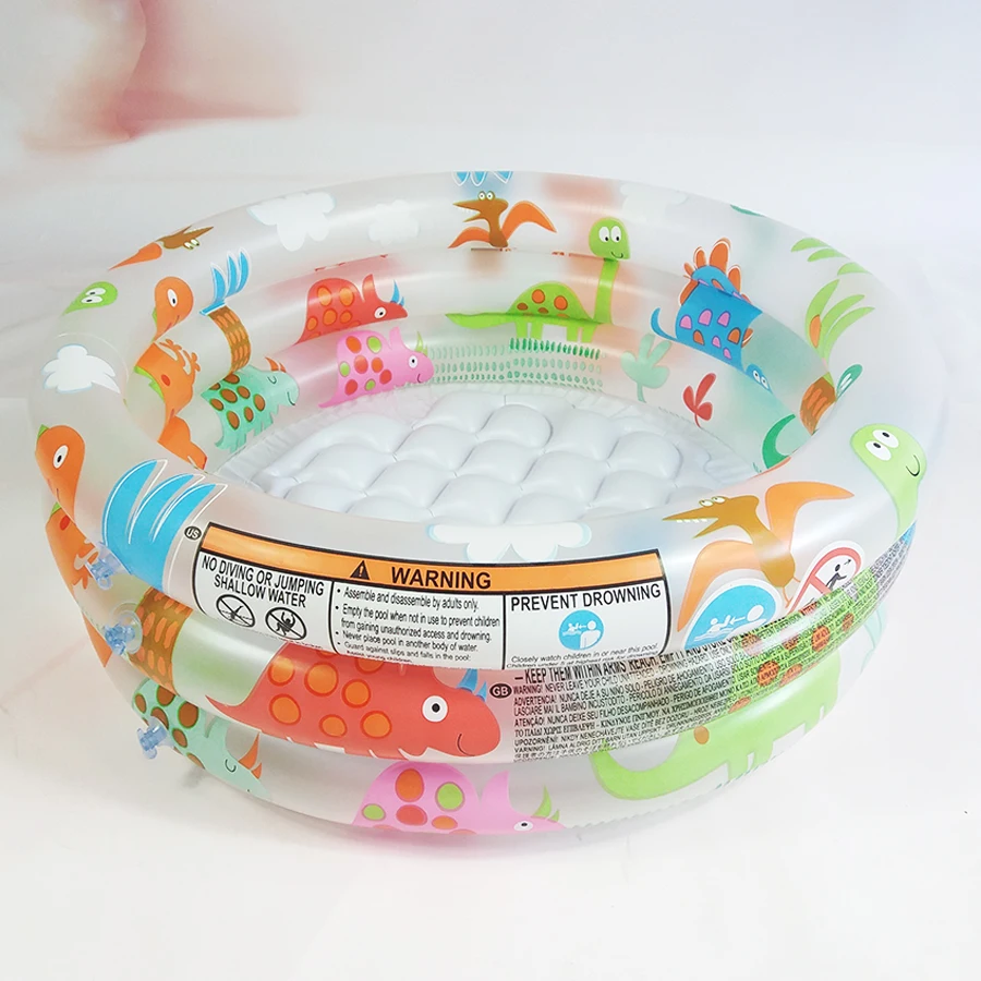 Intex-piscina hinchable para niños, piscina hinchable con bonito patrón, para remar, agua al aire libre