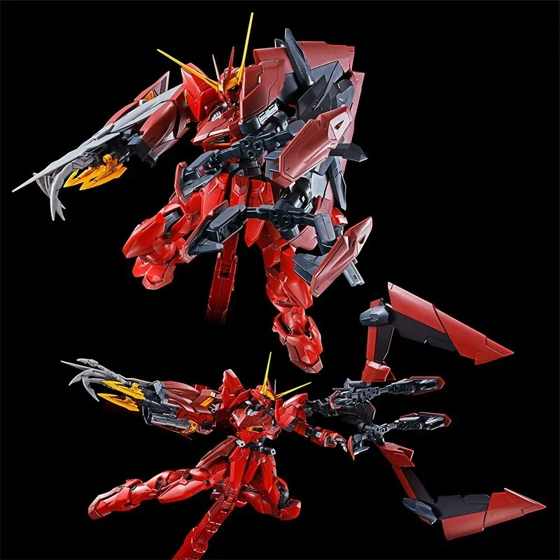 Bandai Gundam Model Kit Anime Figure MG ZGMF-X12A testone santo modello originale Gunpla Anime Action Figure giocattoli per bambini