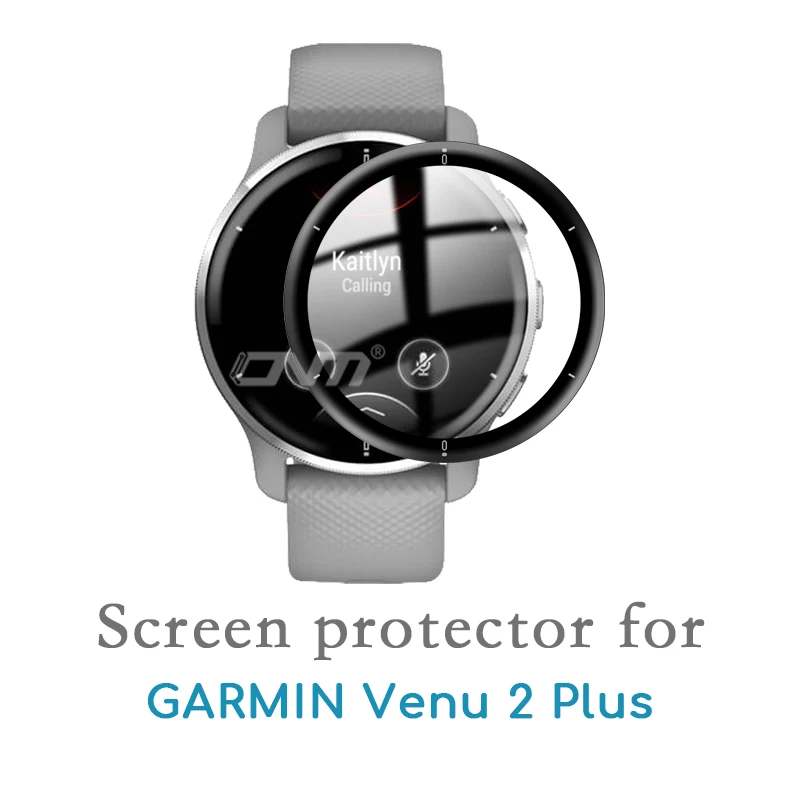 5D Screen Protector Film For Garmin Venu 2 Plus Sq Music 2S Smart