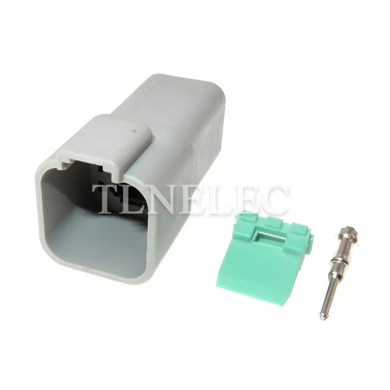 DT04-6P DT06-6S Te Gaya Deutsch DT 6 Pin Pria Wanita Tahan Air Konektor Kawat Listrik