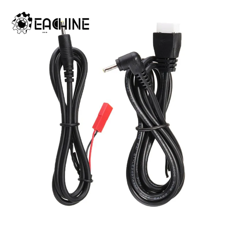 Original Eachine 3S to DC2. 5/JST to DC2.5 Plug Connector Adapter LiPo Battery Charging Connection Cable for EV800DM FPV Goggles