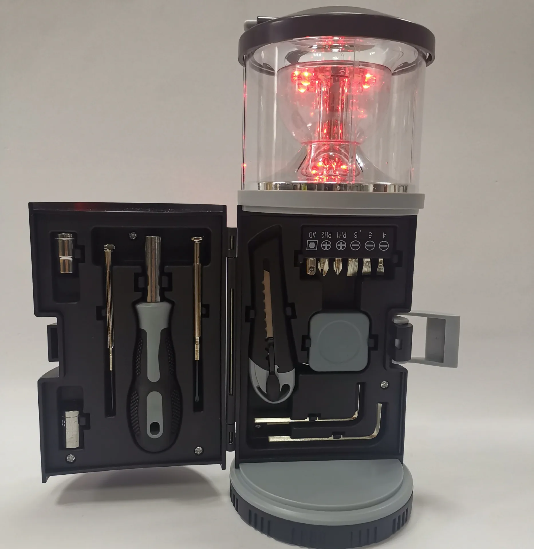 Creative outdoor household camping lamp tool set