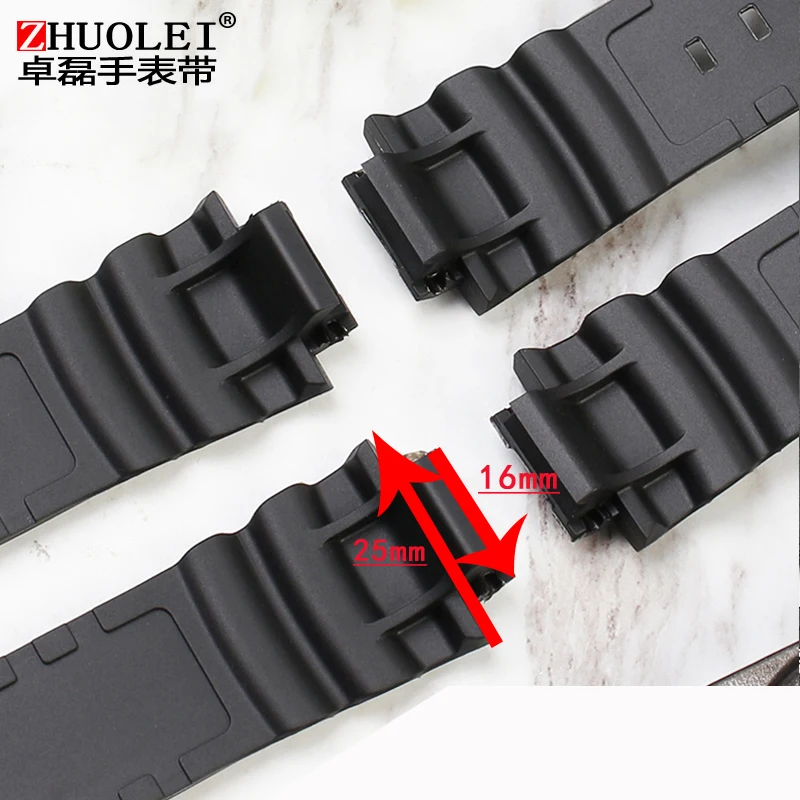 For Casio G-Shock AW-591/590/5230/282B AWG-M100/M101 G-7700/7710 bracelet Strap Rubber Wristwatch Accessories Silicone Watchband