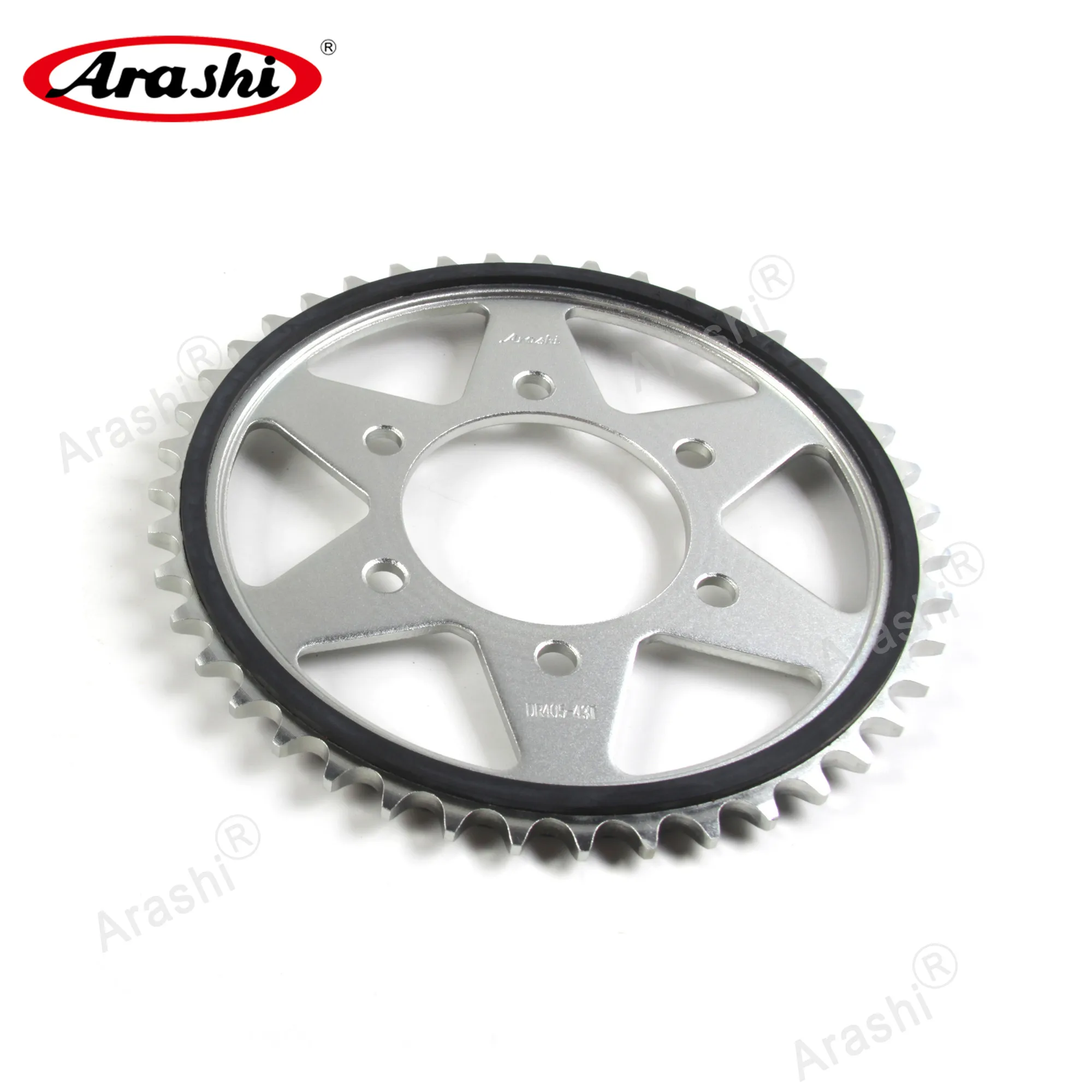 Arashi 43T  Rear Sprocket For KAWASAKI ZX7R ZX-7R / ZX750 Ninja700 1996 1997 1998 1999 2000 2001 2002 2003 Gear Chain Sprockets