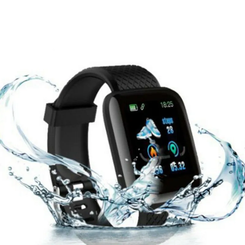 

Smart watch heart rate blood pressure IP67 waterproof pedometer sleep monitor wristband direct shipment in 2021