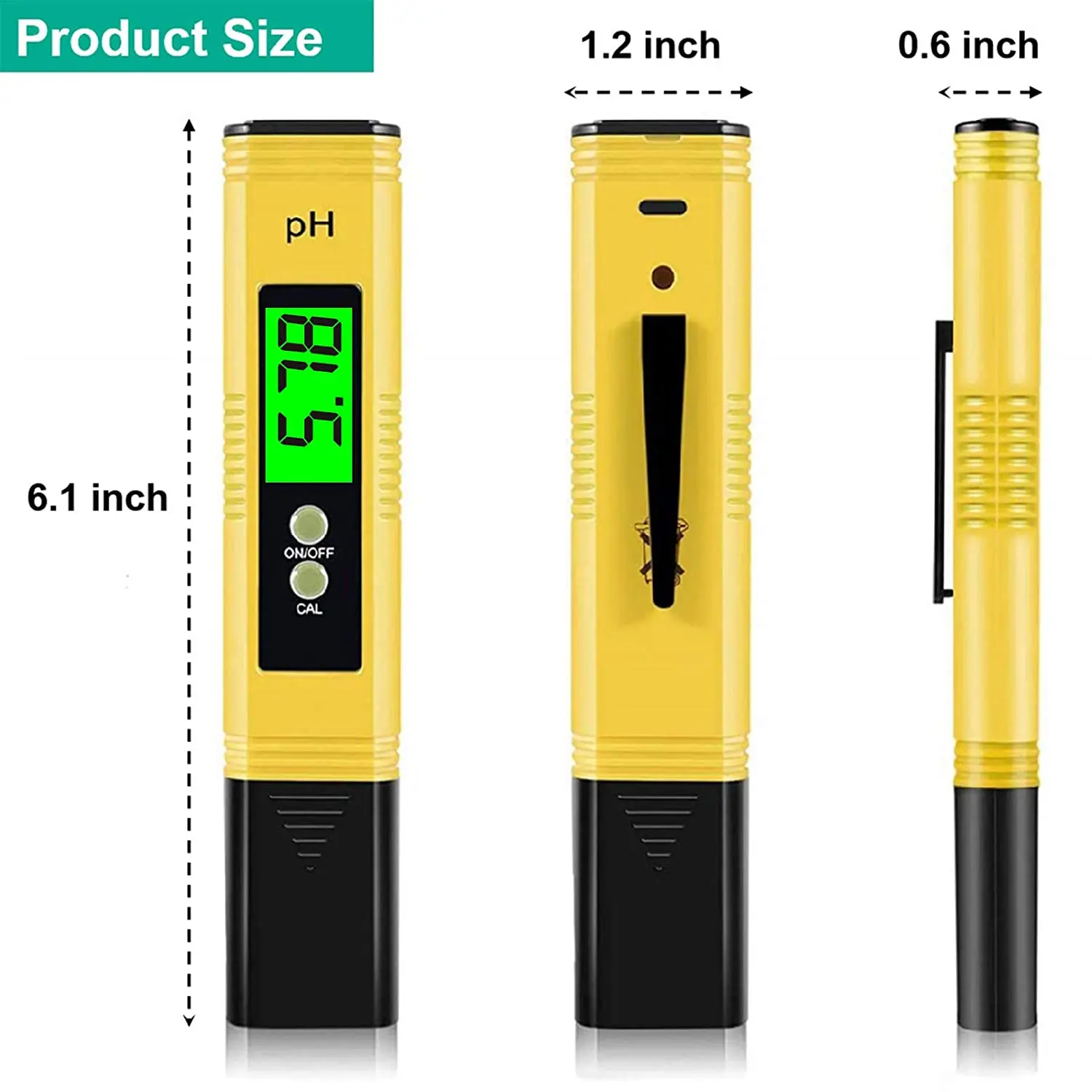 Digital PH EC TDS Meter Tester temperatura penna purezza dell'acqua filtro PPM idroponico per acquario Monitor acqua piscina con retroilluminazione