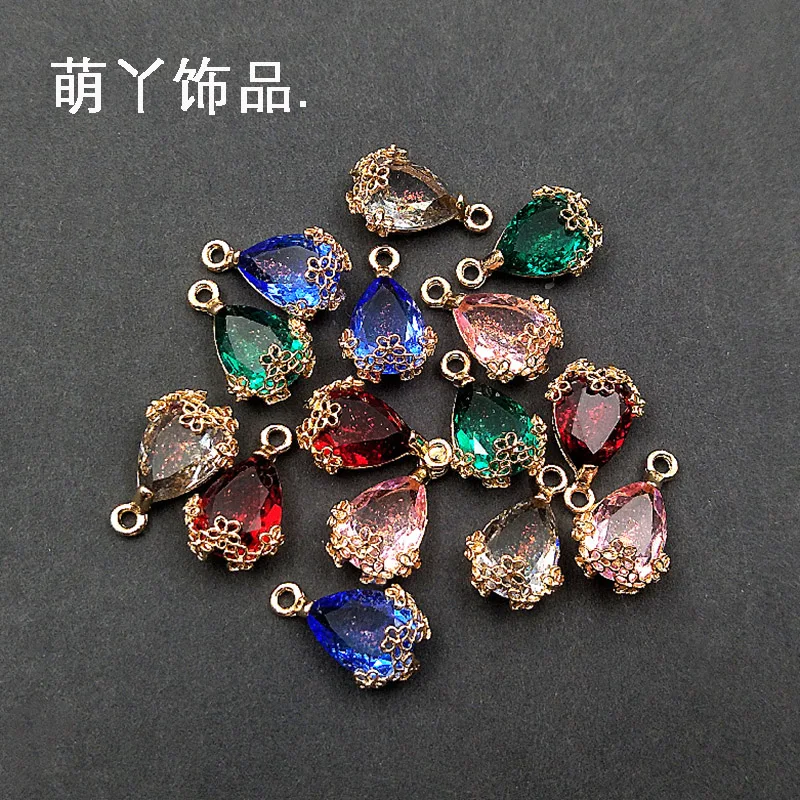 Explosive Alloy 10 pcs set Jewelry Pendant diy Handmade Jewelry Necklace Earring Pendant Handmade Accessories DIY Material