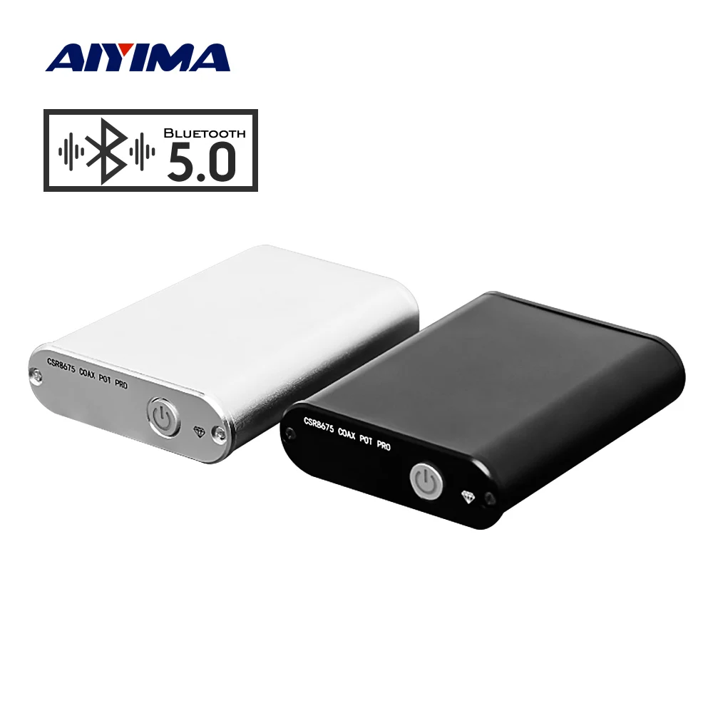 Imagem -02 - Aiyima Aptx hd Csr8675 Bluetooth 5.0 Receptor Dac Decodificador Saída de Áudio Digital Óptico Coaxial com Transformador Da101