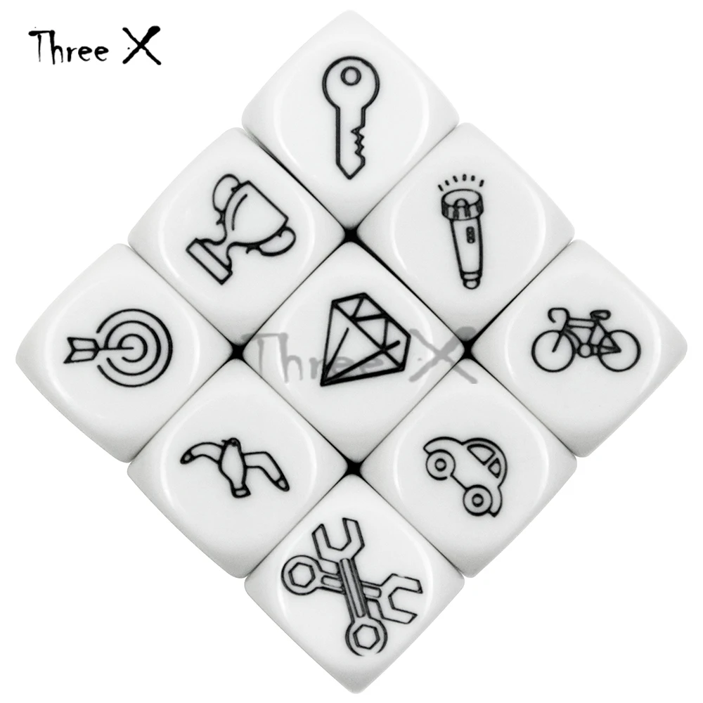 

Говорящая история игральные кости обучающая игрушка Английский правила семейство/Искусственные веселые игрушки для детей