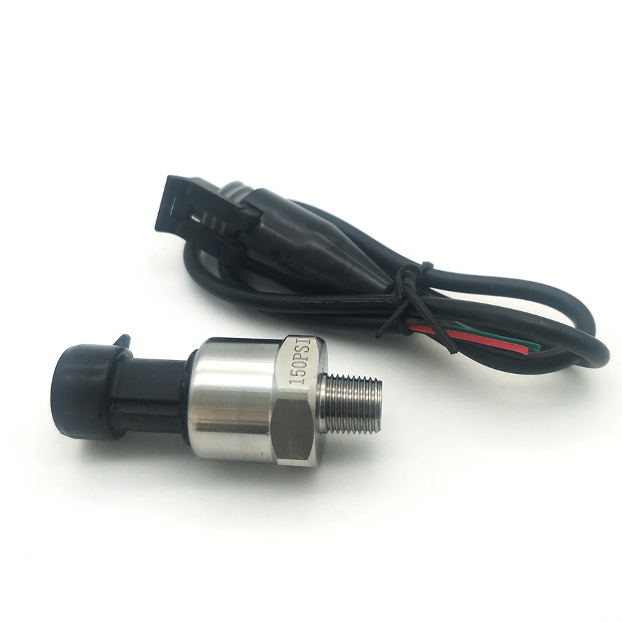 0-150 PSI Pressure Sensor Oil Fuel Air Water Pressure Transducer 1/8\