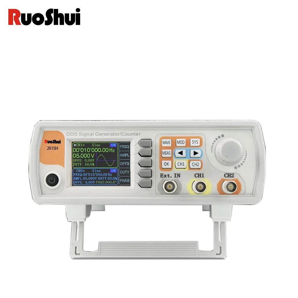 

Dual Channel Signal Generator Professional Waveform Generator Arbitrary DDS Counter 266MSa/s 14bits Frequency Generador Testers