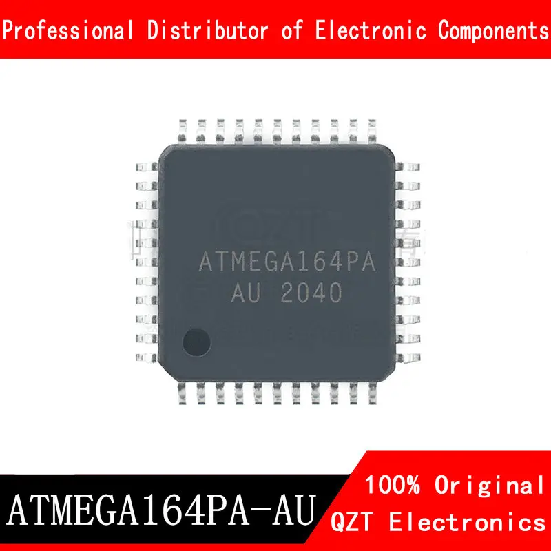 5 pçs/lote ATMEGA164PA-AU ATMEGA164PA ATMEGA164 TQFP-44 novo original Em Estoque