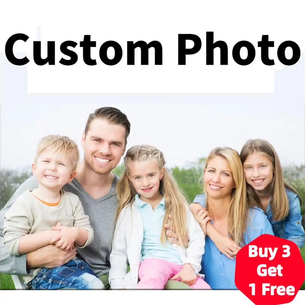 Custom Canvas Painting Custom Photos Print Paintings Wall Art Poster Custom Family Personal Photos Pictures Cuadros Decor