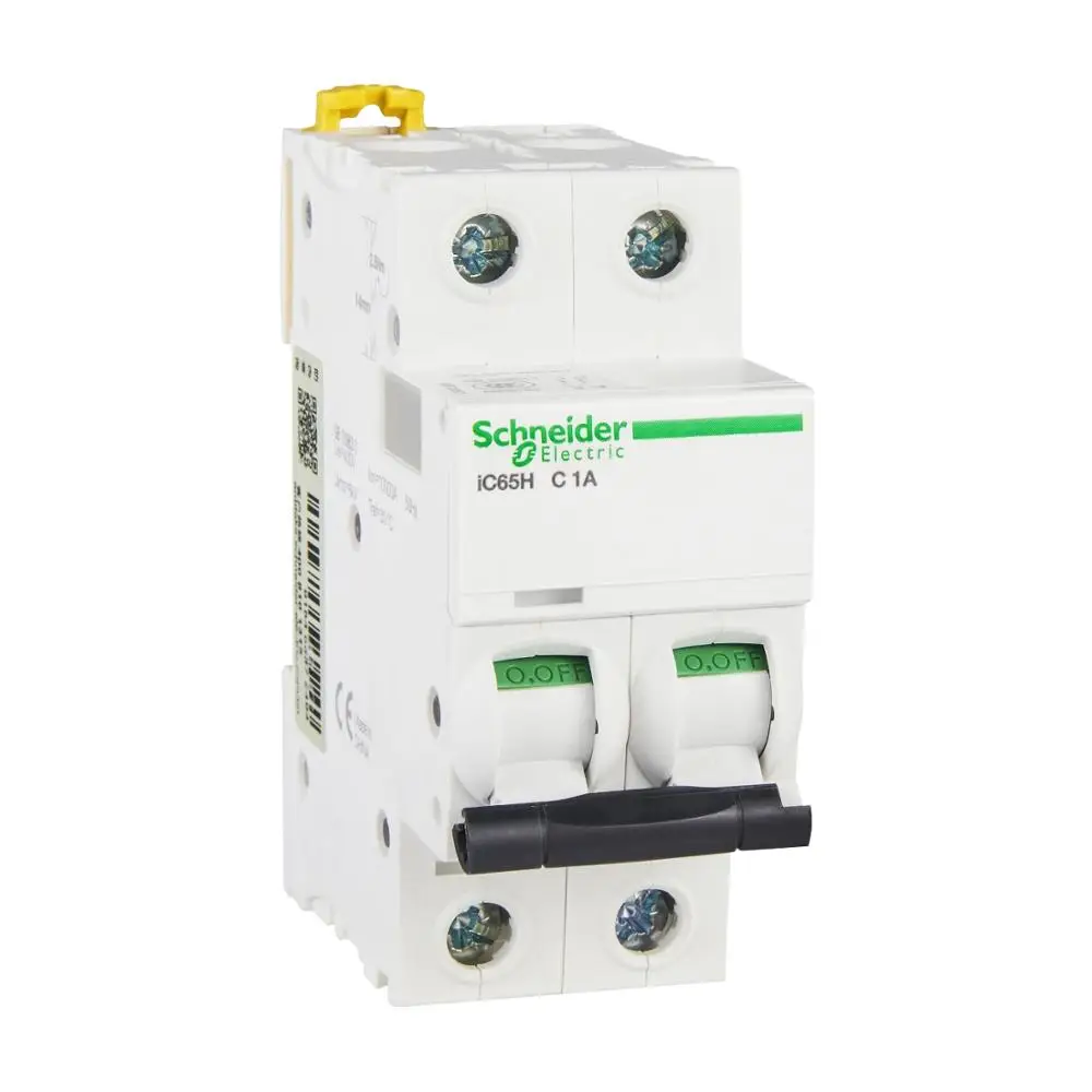 Leakage Protection Electric Circuit Breaker IC65H2PC Type Original AC 1A 2A 4A 6A 40A 50A 60A 10KA Mini IC65H 2P 400VAC