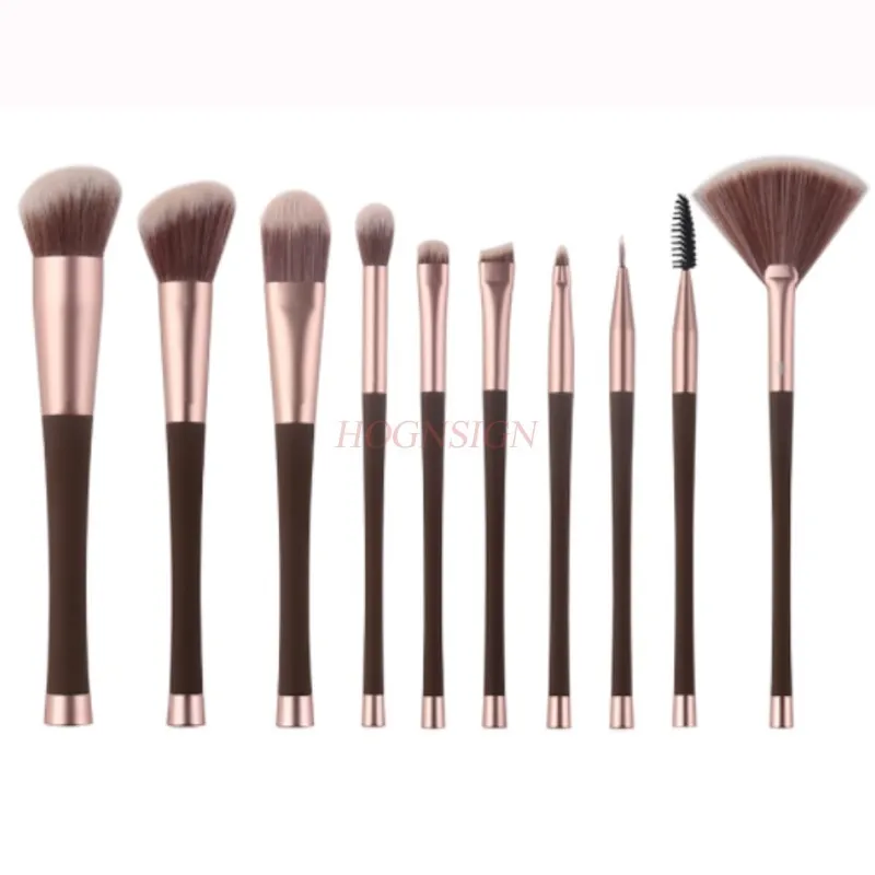 10 Pcs Makeup Brush Set Beginner Tool Set Brush Eye Shadow Brush Beauty Brushes Sale