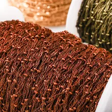 5m Copper Bead Chain for DIY Jewelry #6