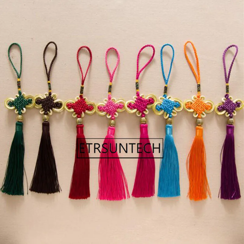 

500pcs Chinese Tassel Craft Knot Tassel Pendant Home Decoration Chinese Characteristics Gift Ornaments Pendant