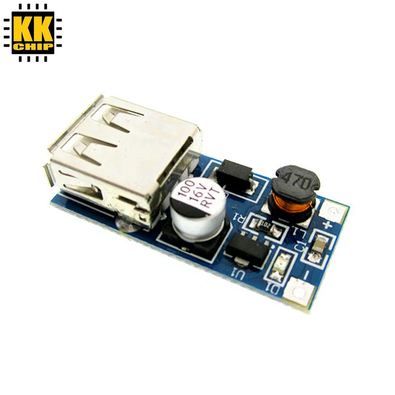 DC-DC Boost Module (0.9V ~ 5V) 600mA Boost Converter Step Up Module USB Mobile Power Boost Board