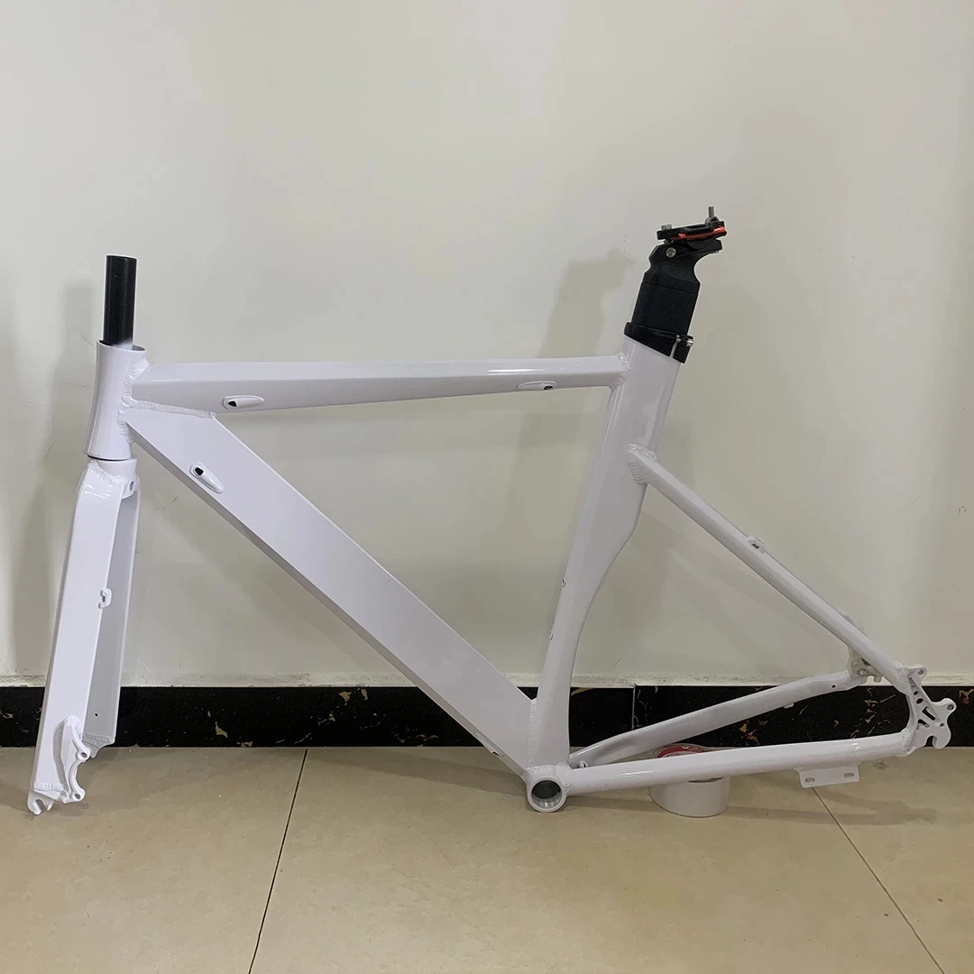 GRAY F15 Road Bike Frame Aluminum Alloy Bicycle Frameset Internal