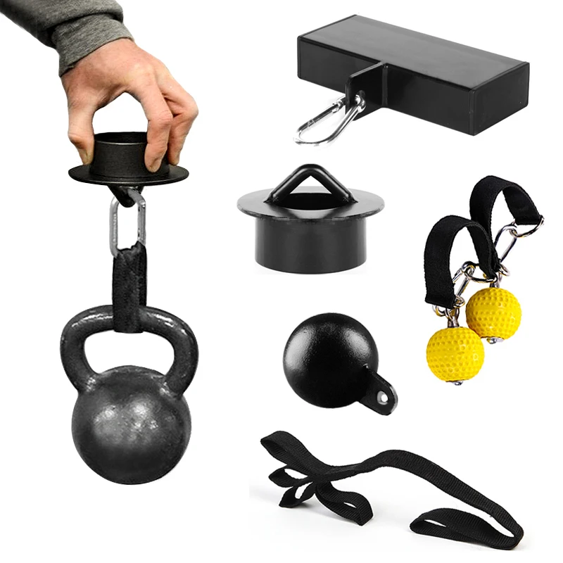 Empuñaduras de agarre para Fitness, fortalecedor, mango de tracción, herramientas de entrenamiento de dedos de escalada, entrenamiento de núcleo al