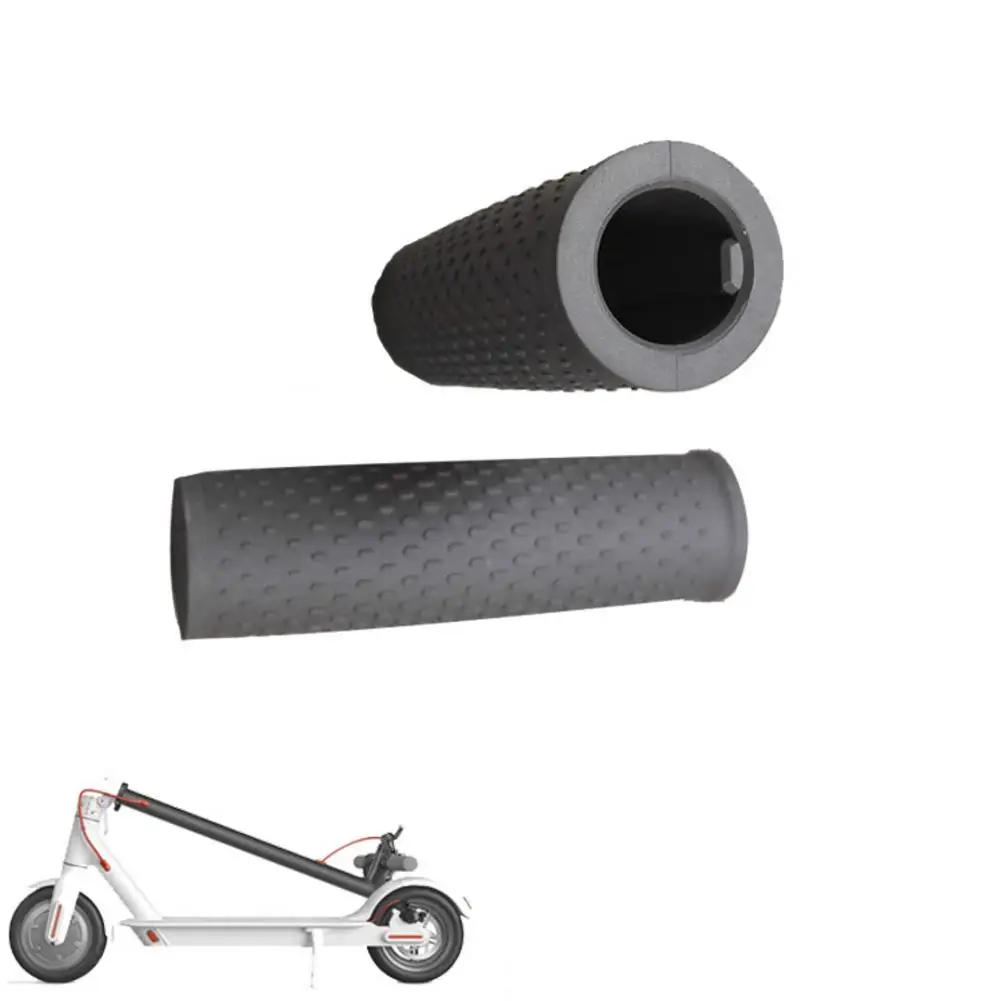 1 Pair Electric Scooter Handle Sleeve For Xiaomi M365 Electric Scooter Rubber Handle Sleeve Hand Grip Kit M 365 #WW