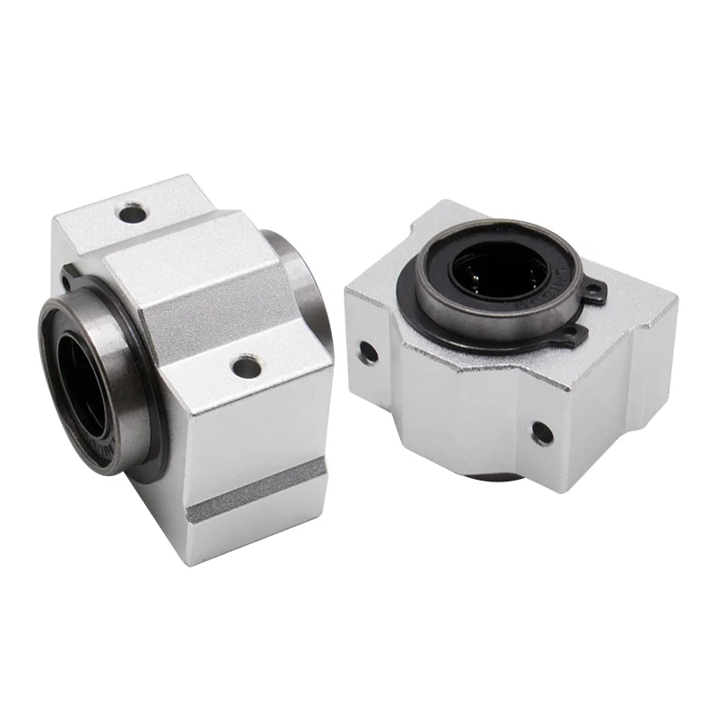 SC8VUU SC10VUU SC12VUU SC13VUU  12mm CNC pillow block linear slide for CNC router XYZ table 12mm bearing bushing