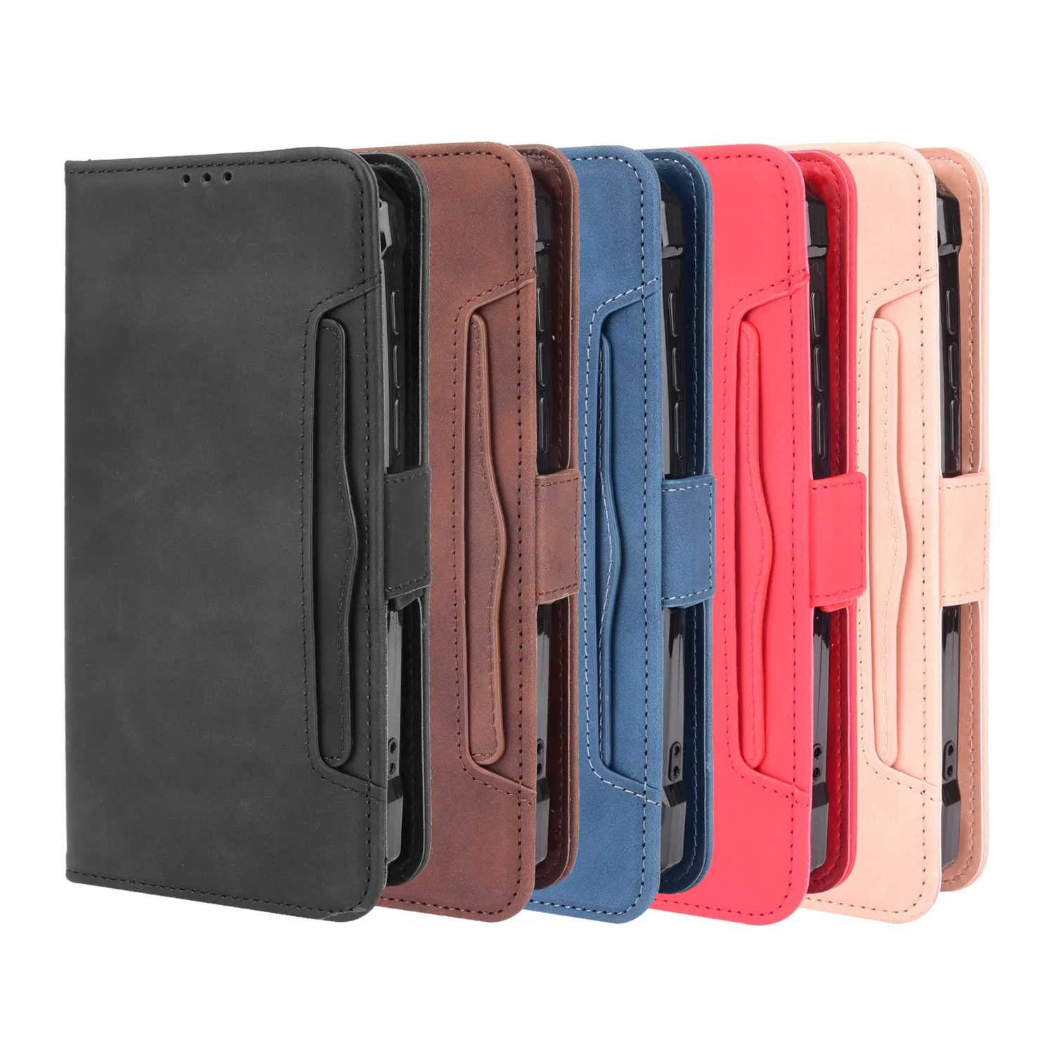 For Doogee S88 Plus Case Premium Leather Wallet Leather Flip Multi-card slot Cover For Doogee S88 Pro S88Plus S88Pro Phone Case