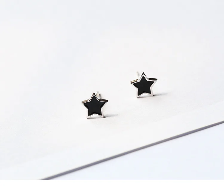 New Hot Fashion 925 Sterling Silver Little Star  Earrings for Women Girls Gift Fashion Statement Jewelry