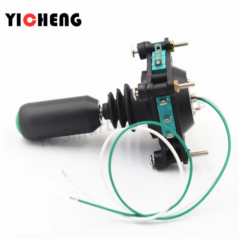 22 มม.SCV4-YQ-05R2G / SCV4-YQ-04R2G Cross Switch 4 ทิศทางหลักสวิทช์ปุ่มลูกบิด 360 องศา Momentary Monolever Switch