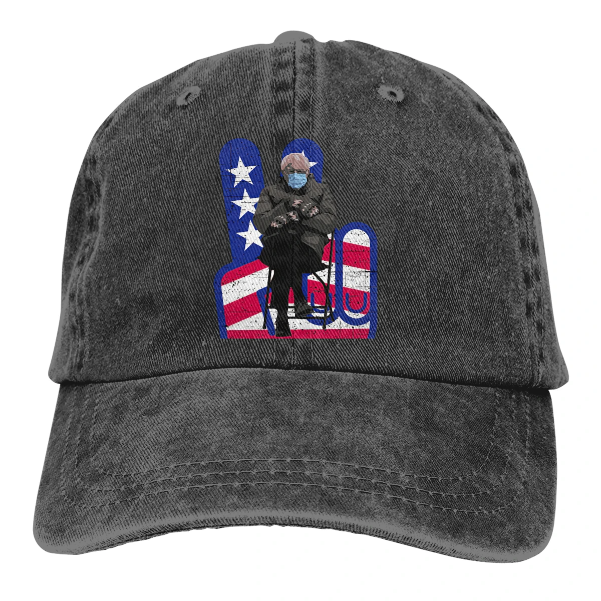 Fun Bernie Sanders Inauguration Sitting In Cold Mitten Baseball Cap cowboy hat Peaked cap Cowboy Bebop Hats Men and women hats