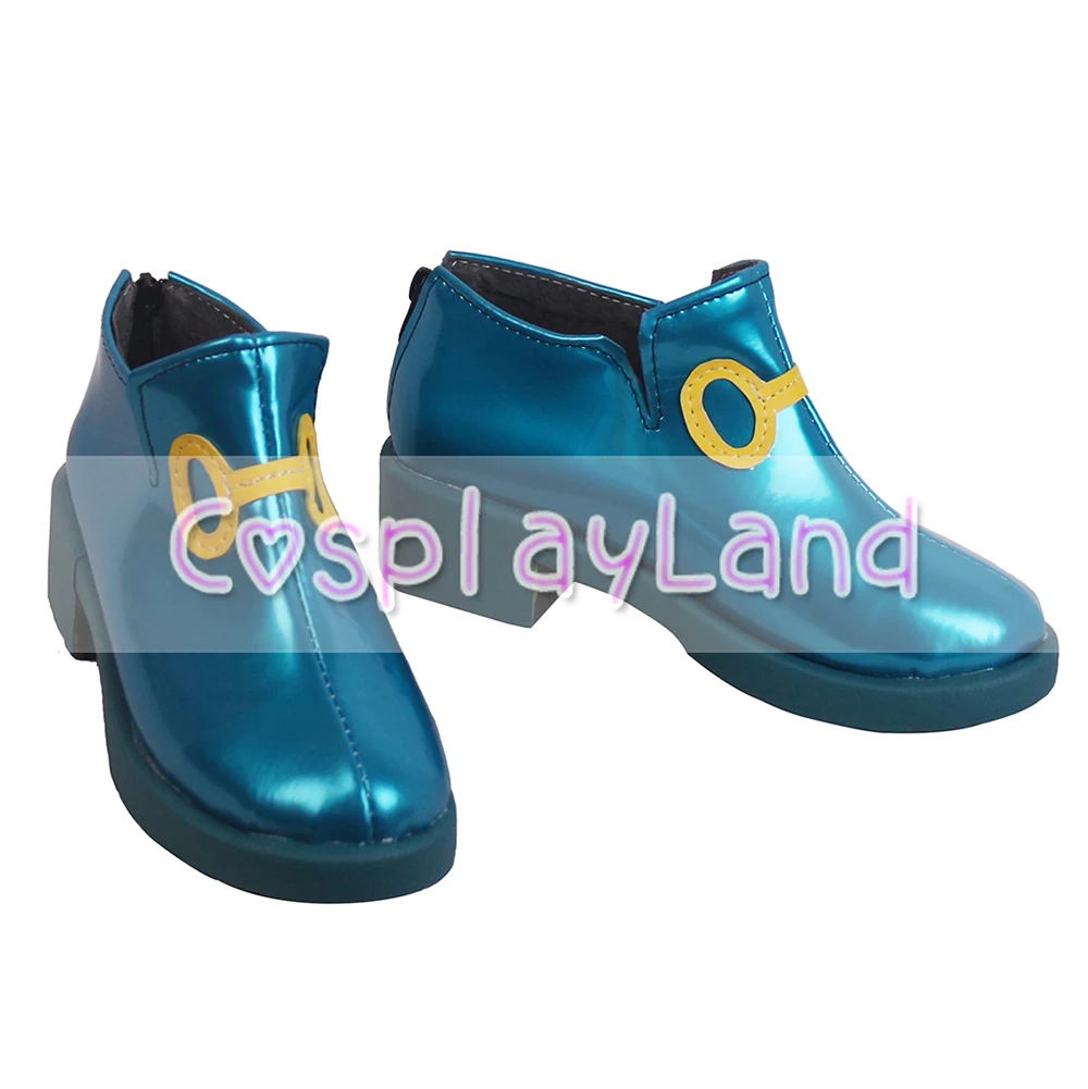 Jojo 'S Bizarre Adventure Yukako Yamagishi Cosplay Schoenen Verlichting Laarzen Kostuum Aangepaste Accessoires Halloween Party Schoenen