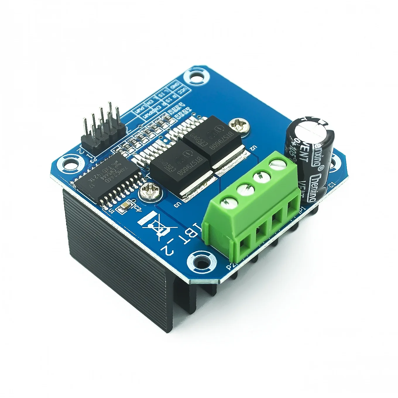 Módulo controlador de Motor de alta potencia doble BTS7960 43A, puente H, bricolaje, diagnóstico de corriente de coche inteligente para Arduino