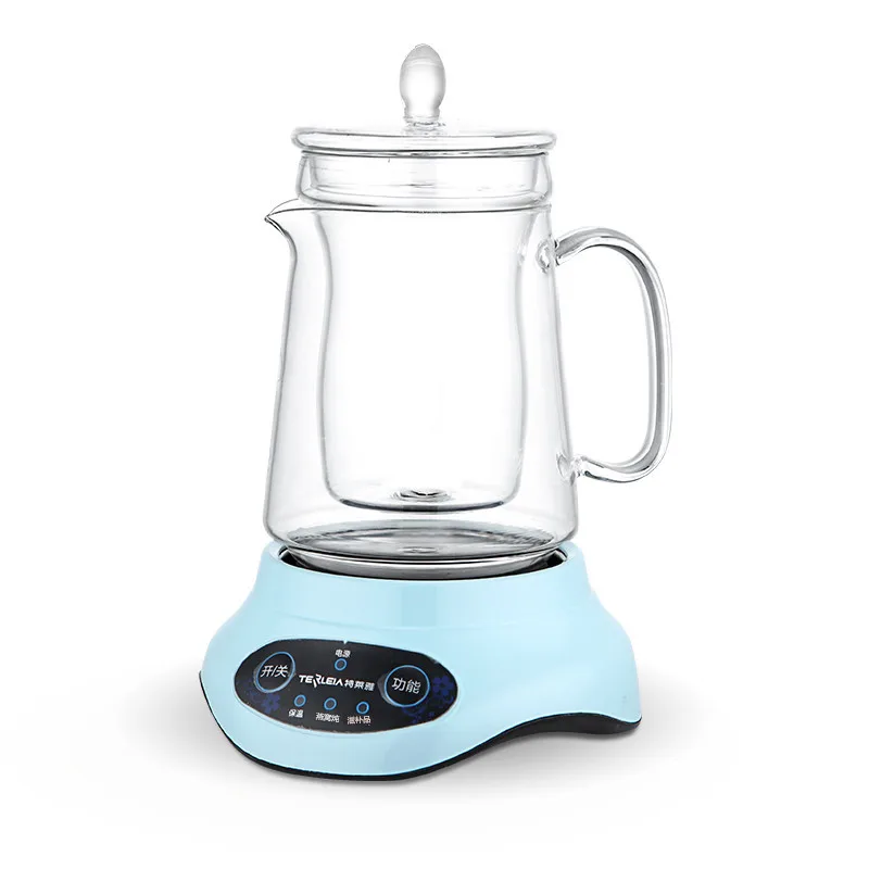 

220V 600ml kettle+300ml stew 350w Electric kettle Health pot High borosilicate glass Insulation Health scented tea Bird's nest