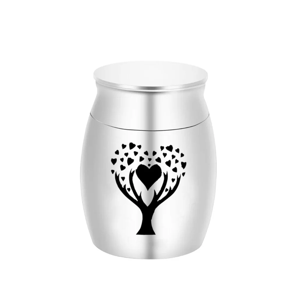 Loving Tree of Life Human Funeral Cremation Urns, Ashes Keepsake, Memorial Mini Urn for Ashes for Human Pet Cat Dog Mouse Rabbit