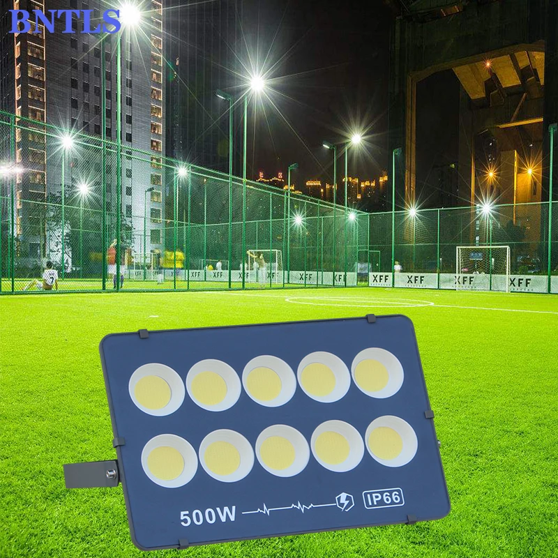 Imagem -05 - Luzes Led Ultrathin Led Flood Light 300w 400w 500w 600w Ip65 Ac220v Spotlight Reflcetor Iluminação Exterior Lâmpada de Parede Floodlight