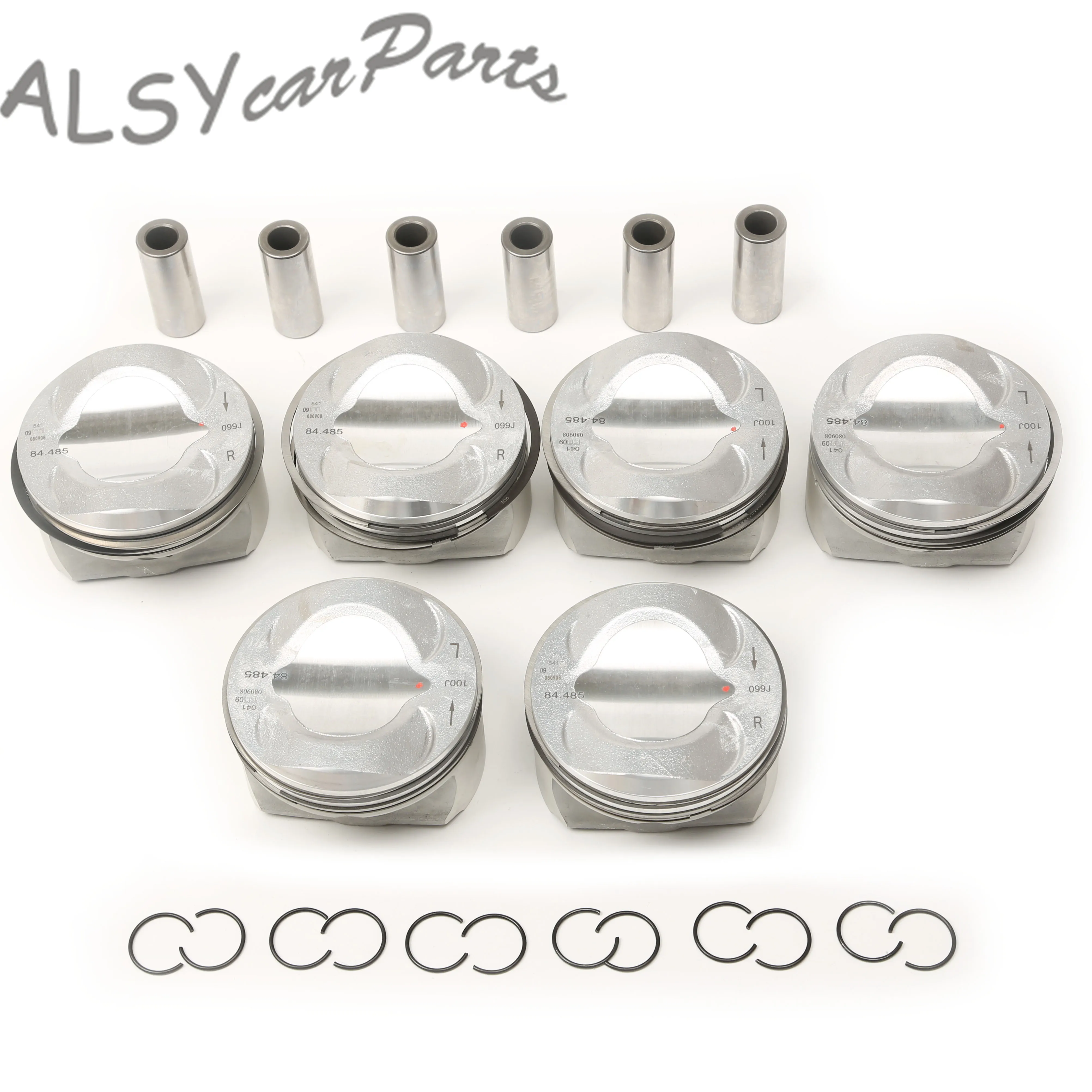 

3.2L V6 Φ19MM Engine Pistons & Rings Assembly 06E107065AQ 06E107301G 06E107311J For Audi A4 S4 A6 S6 Avant Quattro A8 S8 Quattro