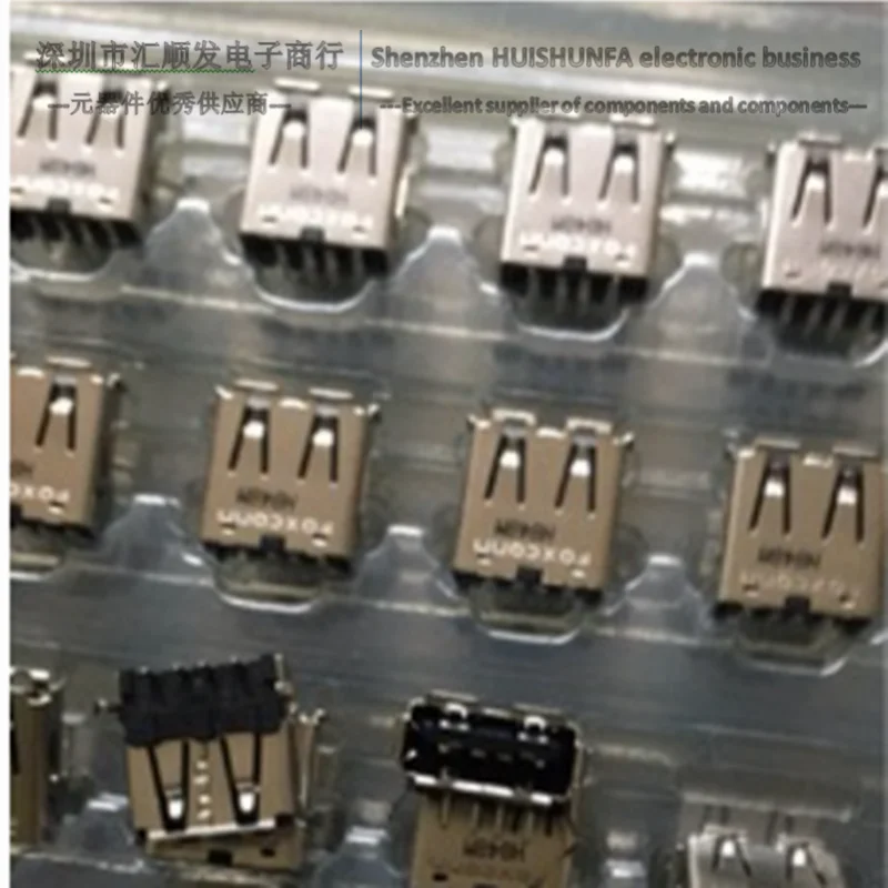 20 шт.! Однослойная Женская розетка USB A FOXCONN