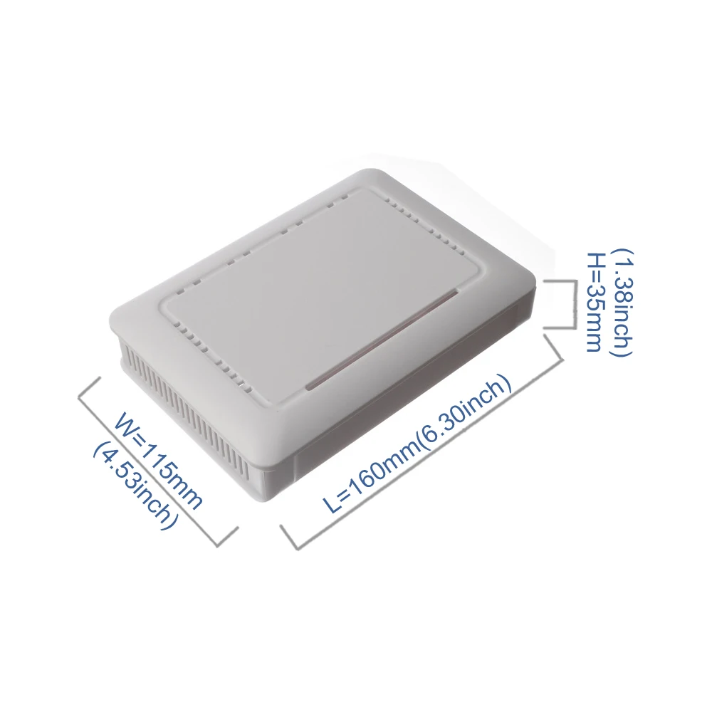 WLAN-Stecker Kunststoff gehäuse elektronisches Gehäuse WLAN-Router abs Box 160*115*35mm