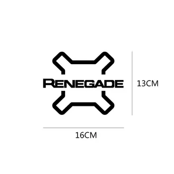 適用於 Jeep Renegade、SPORT、LATITUDE、UPLAND、TRAILHAWK、JEEPSTER、ISLANDER 的汽車油箱蓋貼紙,汽車配件乙烯基薄膜貼花 8 最佳銷售 貼紙吉普車 - №1