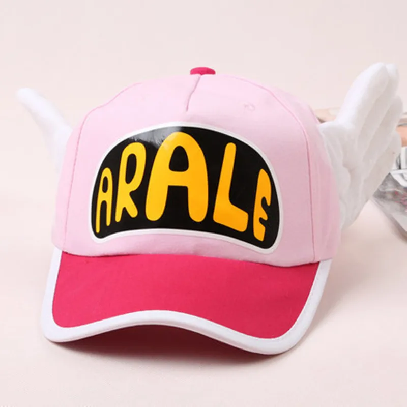 Anime Adult Children Cute Dr.Slump Arale Sexy Angel Wings Cosplay Hats Baseball Cap Sun Hat Gift Kawaii