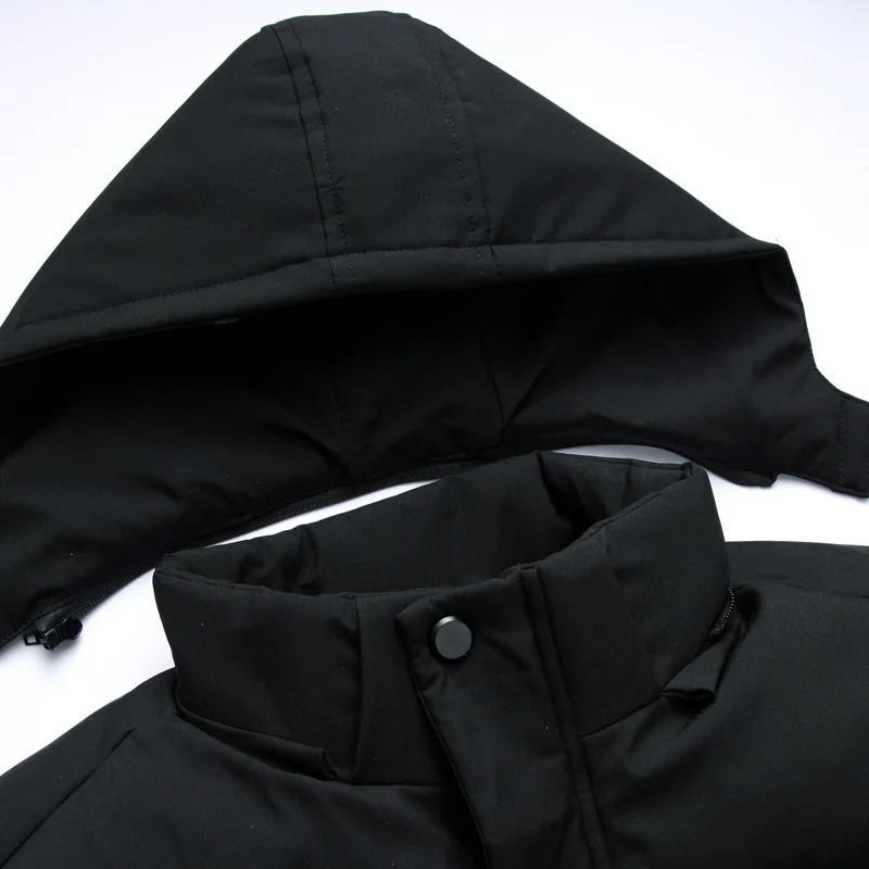 MRMT 2024 Brand Men\'s Jackets coat thickened with plush middle-aged Overcoat For Male cotton Jacket Outer Wear Clothing
