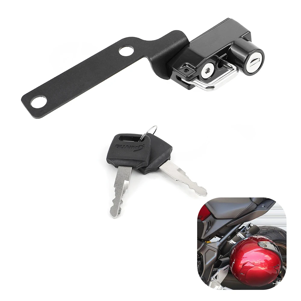 Motorcycle Helmet Lock Anti-Theft For Honda CB125R/250R 2018-2020 CB650R CBR650R 2019-2020