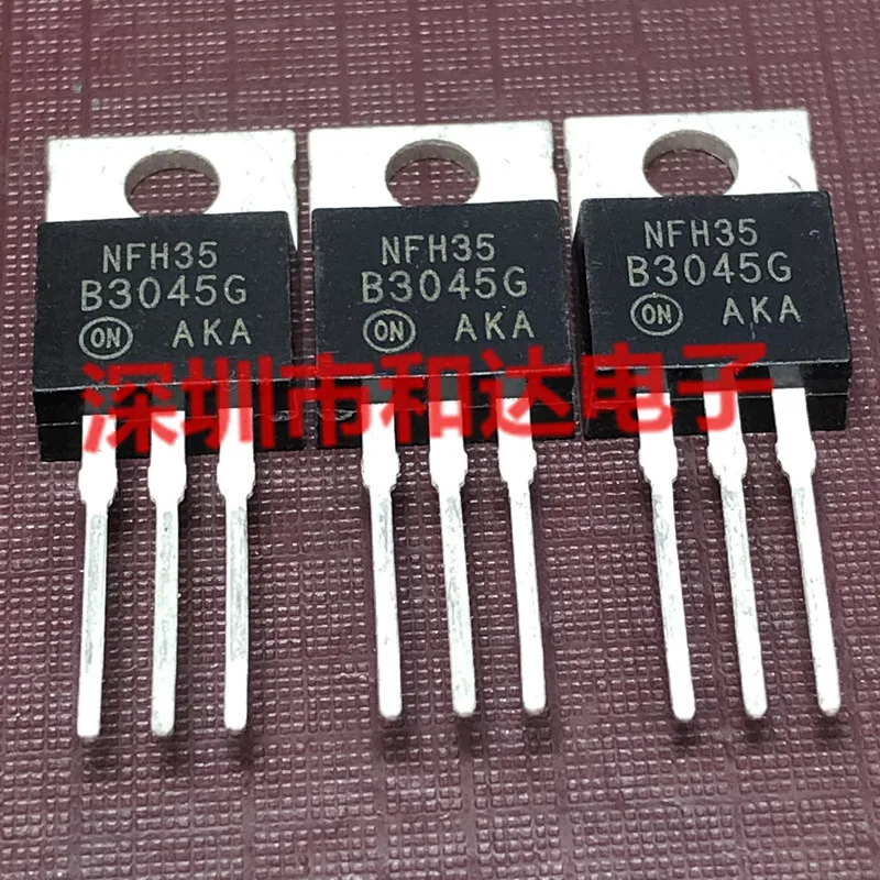 10pcs B3045G MBR3045CT TO-220 45V 30A