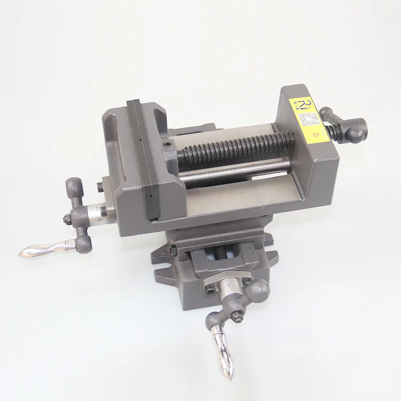 3 inch Bench Vise Precision Cross Vise Heavy Duty Vise Work Bench Drilling Milling Machine Special Cross Pliers