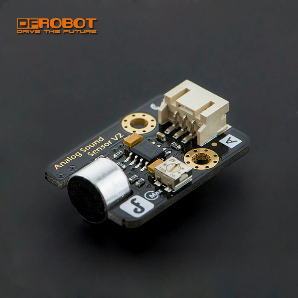 DFRobot Gravity Analog Sound Detection Sensor Module For Arduino Raspberry Pi intel edison for Mobile Platforms Robot Smart car