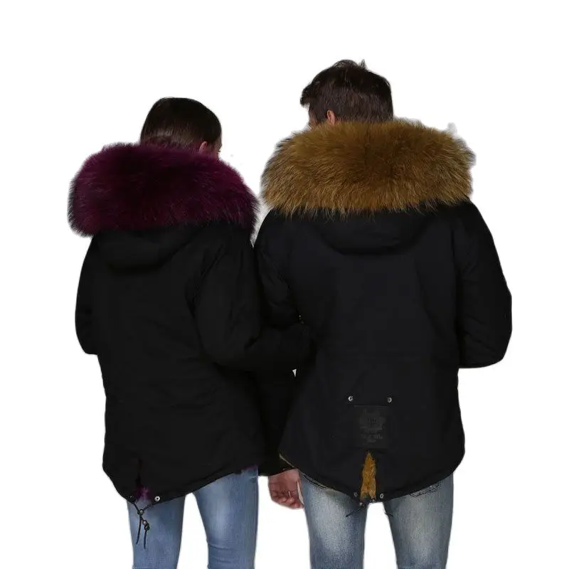 Luxury Purple Fox Fur Lining Ladies Eouropean Style,Yellow Thickness Warm Winter Casual Fur Wear