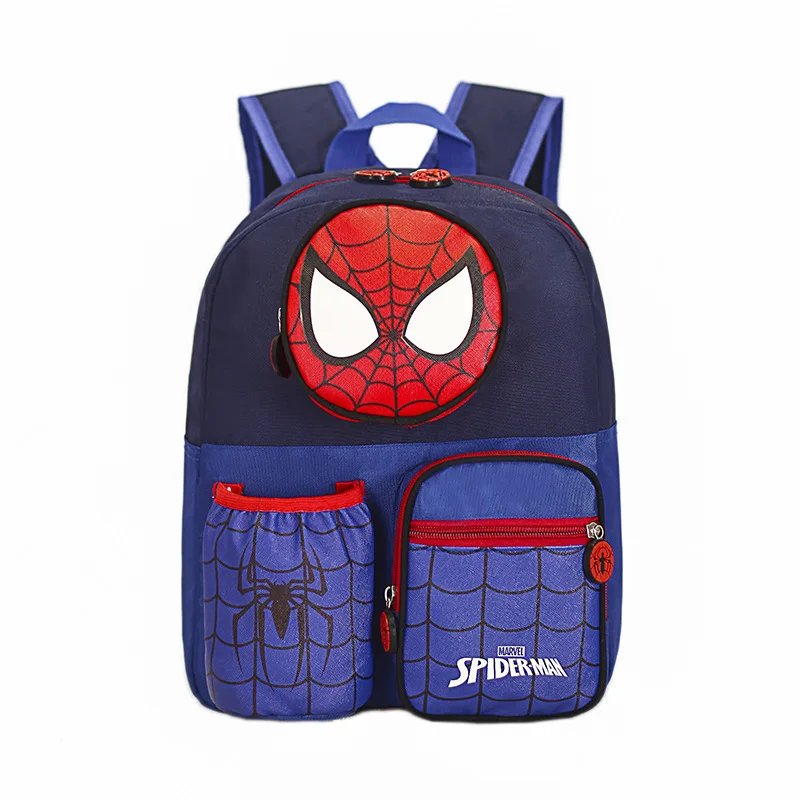 Marvel Cartoon Captain America Backpack Bags For Boys Spiderman Cute Fashion Handbags Kindergarten Avengers Travel Packages Gift