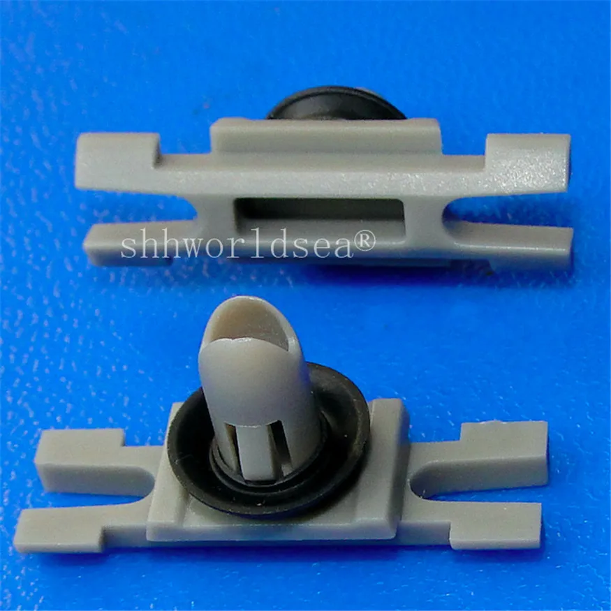 100PCS Window Trim Strip Fastener Plastic Clip For BMW 3 F30 E90 E91 LCI Roof Ledge Moulding Clip 51137117240 51-13-7-117-240