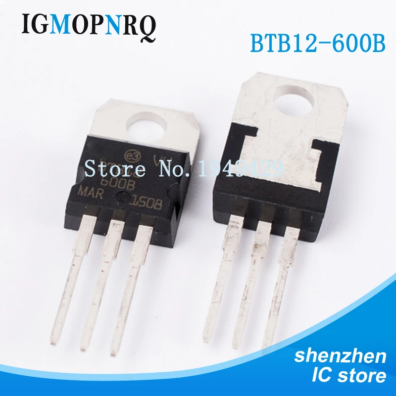 10PCS BTB16-600B TO-220 BTB16-600 TO220 BTB08-600B BTB08-600 BTB12-600B BTB12-600 BTB06-600B BTB06-600 BTB12-800B BTB16-800B